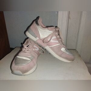 Tretorn Pink and Silver Women's Sneakers